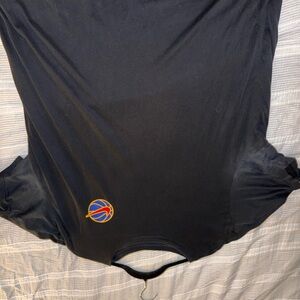 Black T-Shirt with Colorful Logo